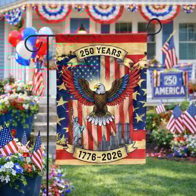 250th Anniversary Garden Flag