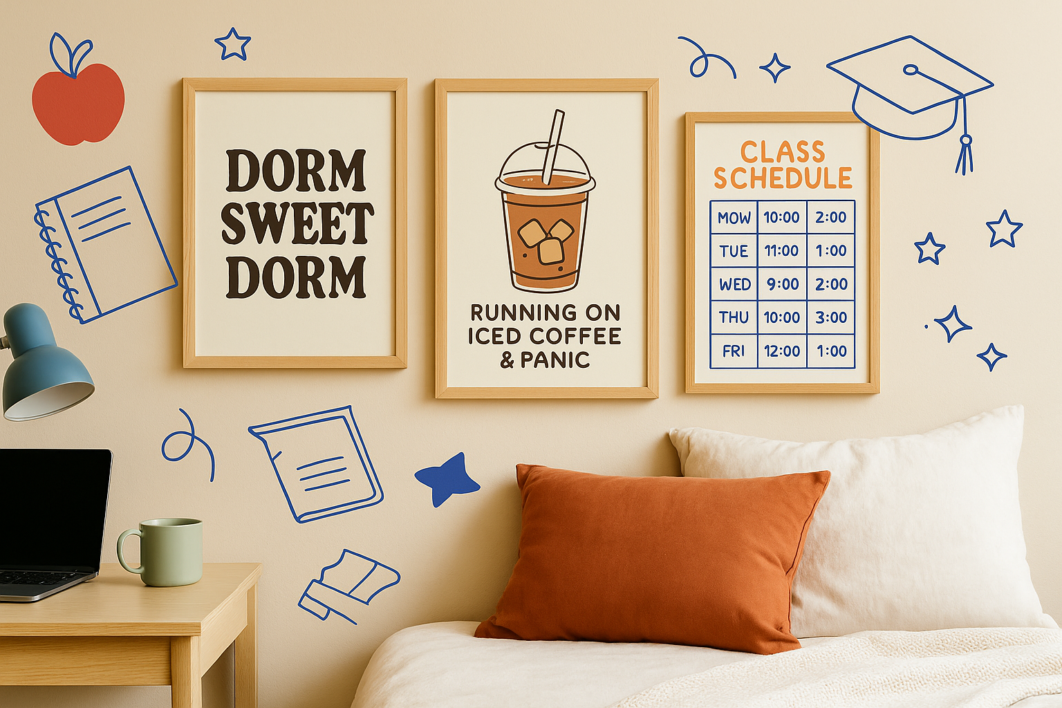 Print on Demand Poster & Canvas for Back to School sale season