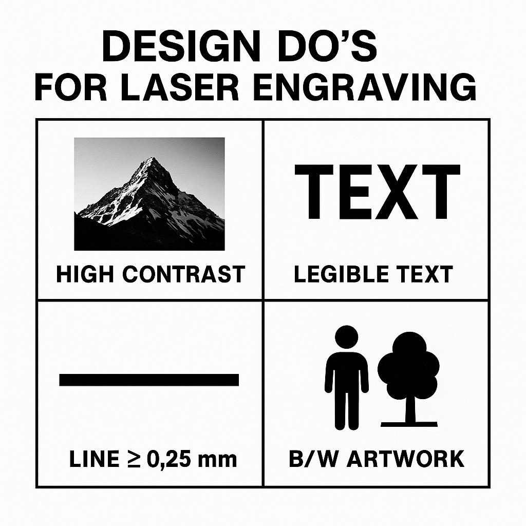 Engrave Glassware design best practices