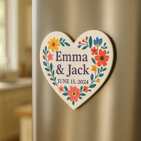 wedding favor magnet